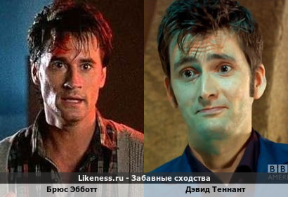 Брюс Эбботт похож на Дэвида Теннанта