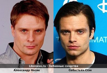 Александр Носик похож на Себастьяна Стэна