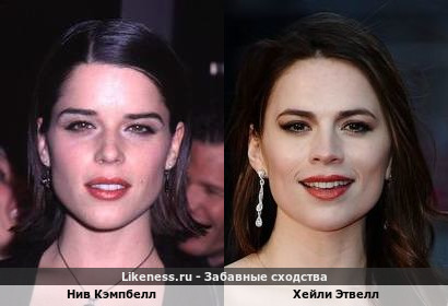 Нив Кэмпбелл напоминает Хейли Этвелл