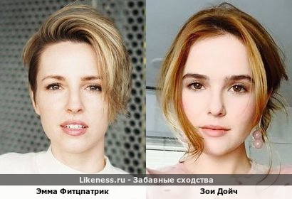 Эмма Фитцпатрик напоминает Зои Дойч