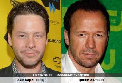 Айк Баринхолц похож на Донни Уолберга