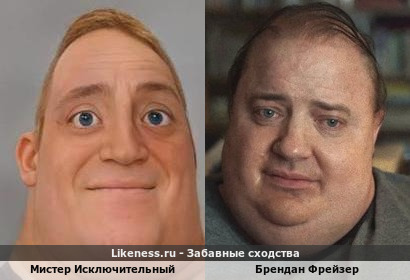 Тревожный Мистер Исключительный напоминает Брендана Фрейзера в "Ките"