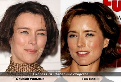 Оливия Уильямс похожа на Теа Леони