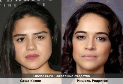 Саша Калле напоминает Мишель Родригес