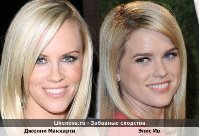 Дженни Маккарти напоминает Элис Ив