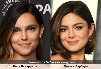 Инди Наварретте похожа на Монику Барбаро