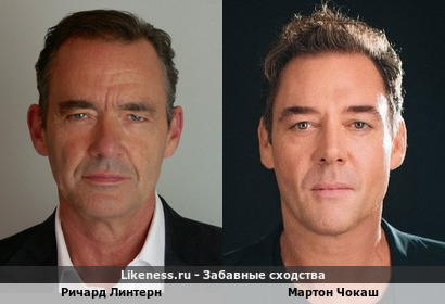 Ричард Линтерн похож на Мартона Чокаша