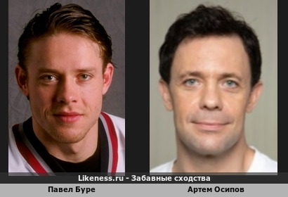 Павел Буре похож на Артема Осипова
