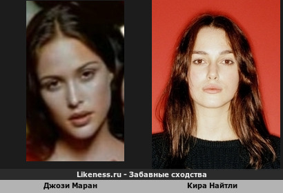 Джози Маран напоминает Киру Найтли