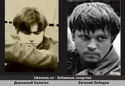 Дорожный Хулиган напоминает Евгения Лебедева