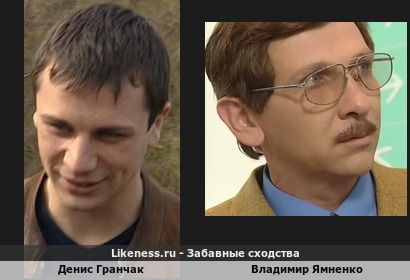 Денис Гранчак похож на Владимира Ямненко