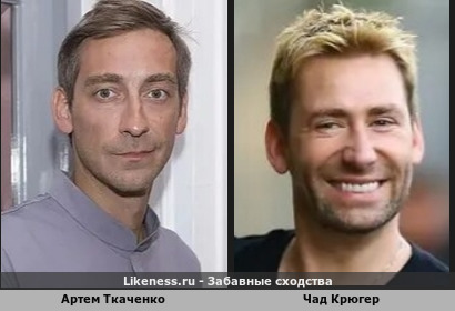 Артем Ткаченко похож на Чада Крюгера (1-ый Вариант)