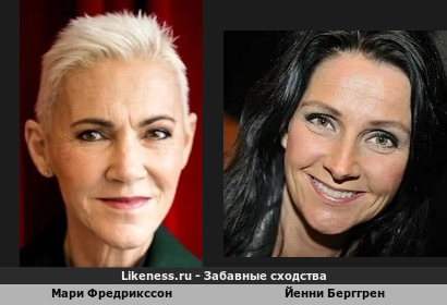Мари Фредрикссон напоминает Йенни Берггрен