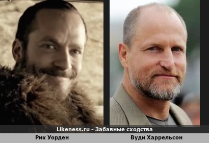Рик Уорден (Актер из музыкального клипа "New Order-60 Miles In An Hour (2001 год)"похож на Вуди Харрельсона