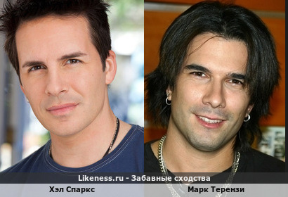 Хэл Спаркс похож на Марка Терензи (Экс-Natural)