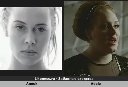 Anouk Похожа на Adele