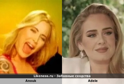 Anouk напоминает Adele (5-ый Вариант)