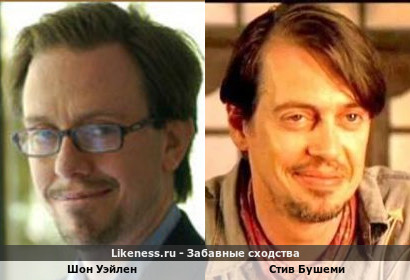 Шон Уэйлен похож на Стива Бушеми (2-ой Вариант)