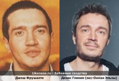 Джош Фрушанте похож на Дениса Глинина (экс-Океан Эльзы)