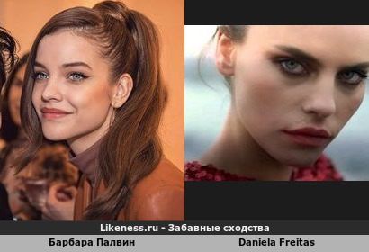 Барбара Палвин напоминает Daniela Freitas