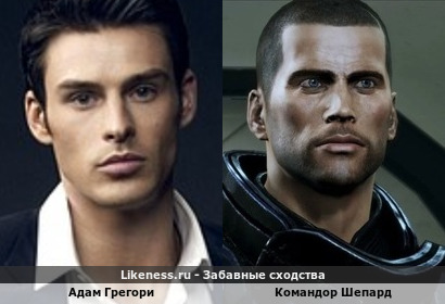Адам Грегори мог бы сыграть Командора Шепарда из Mass Effect