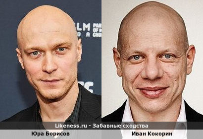 Юра Борисов похож на Ивана Кокорина