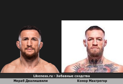Мераб Двалишвили похож на Конора Макгрегора