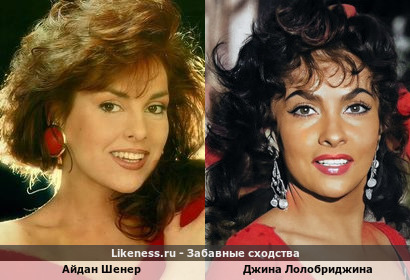 Айдан Шенер похож на Джину Лолобриджину