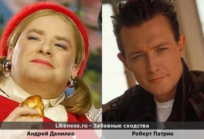 Андрей Данилко похож на Роберта Патрика