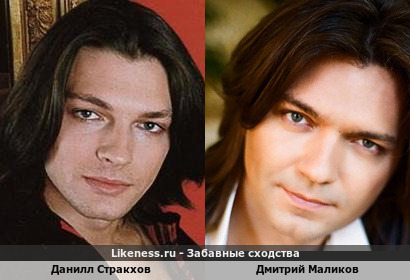 Данилл Стракхов похож на Дмитрия Маликова