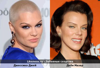 Джессика Джей похожа на Дебшего Мазара