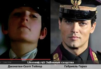 Джонатан-Скотт Тейлор похож на Габриель Гарко