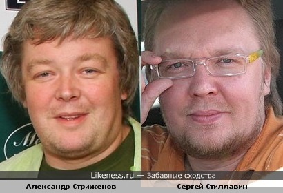 Сергей Стиллавин похож на Александра Стриженова