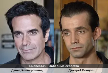 Дэвид Копперфильд похож на Дмитрия Певцова