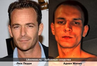Люк Перри похож на Аднана Жилича