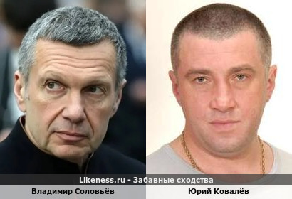 Владимир Соловьёв похож на Юрия Ковалёва