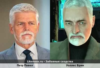 Петр Павел похож на Уоллеса Брина