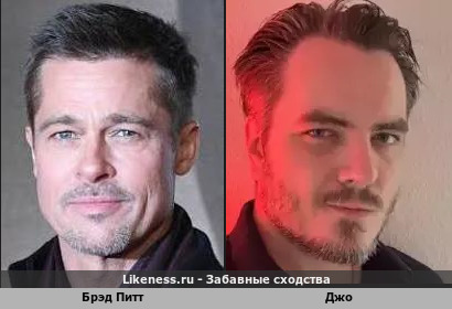Этот парень справа напоминает брэда питта?