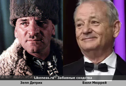 Зепп Дитрих похож на Билла Мюррея