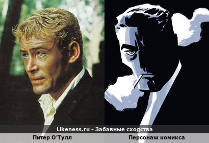Персонаж комикса напомнил Питера О'Тулла