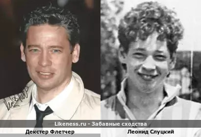 Декстер Флетчер похож на Леонида Слуцкого в молодости