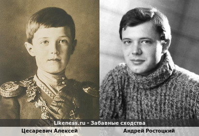 Андрей Ростоцкий напомнил цесаревичва Алексея
