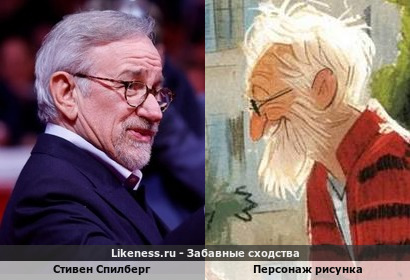 Персонаж рисунка напомнил Стивена Спилберга