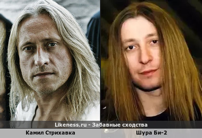 Камил Стрихавка похож на Шуру Би-2