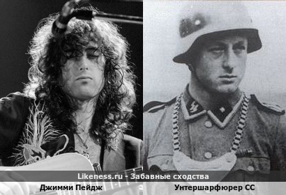Джимми Пейдж напоминает Унтершарфюрера СС