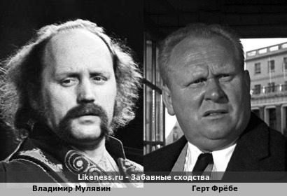 Владимир Мулявин похож на Герта Фрёбе