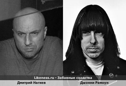 Скептичные кривоносые мужики Дмитрий Нагиев и Джонни Рамоун похожи