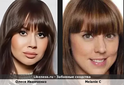 Олеся Иванченко напоминает Melanie C