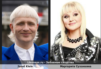 Joost Klein напоминает Маргариту Суханкину