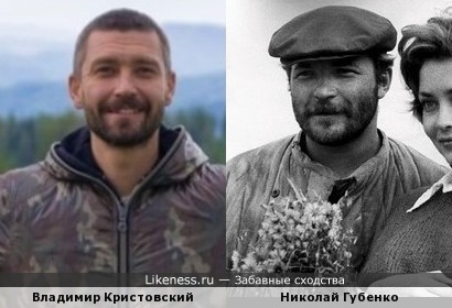 Владимир Кристовский похож на Николая Губенко